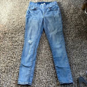 Blue Skinny Jeans Girls